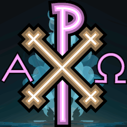 Progressive Christianity server icon, a safe and affirming space for LGBTQ+ Christians