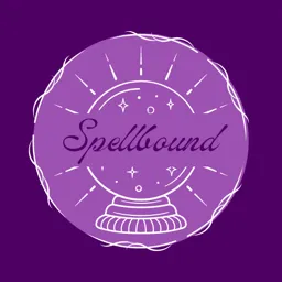 Spellbound server icon, focused on modern witchcraft and practical magic education